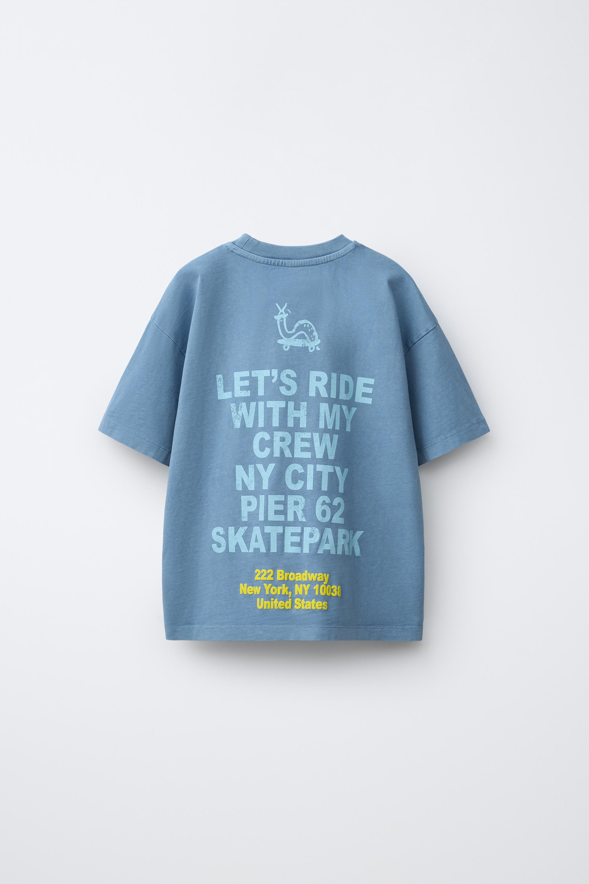 T-SHIRT IMPRIMÉ SKATE